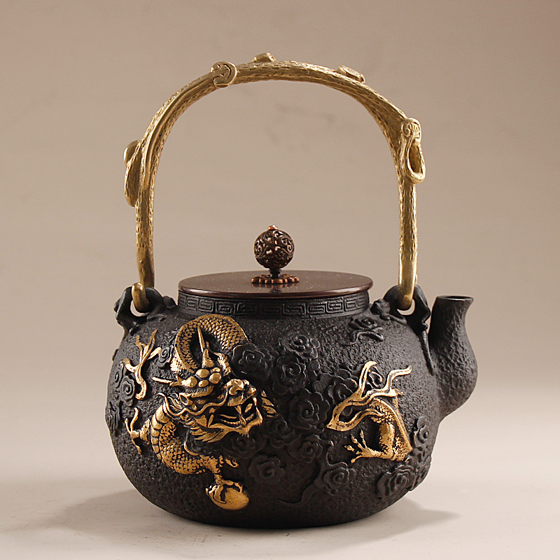 Cast Iron Corn - Teiera in ghisa da 1,2L con