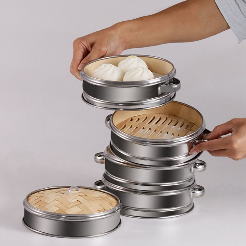 Strumento di cottura rotondo D - Bao Steamer Bamboo recensione e prezzo