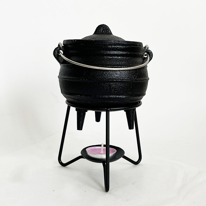 Medio 1/8 #   Calderone in ghi - Cast Iron Corn recensione e prezzo