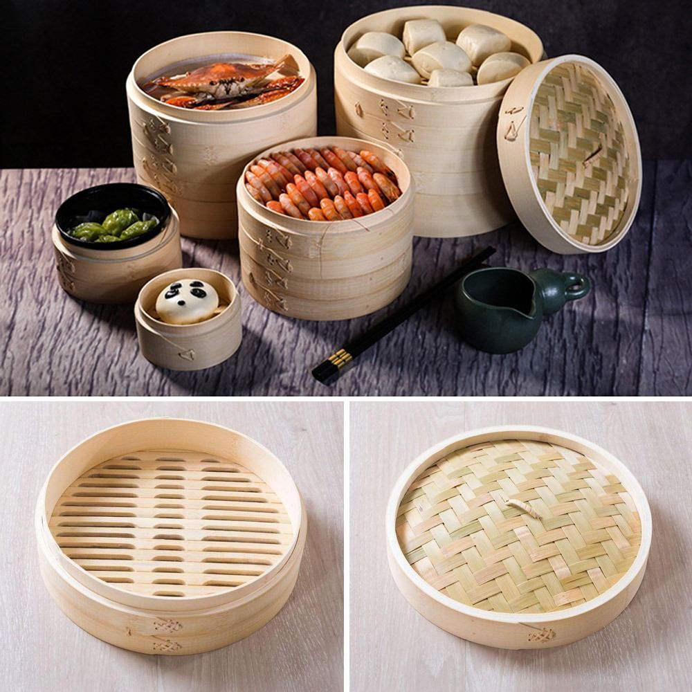 Vaporiera Cinese in Bambù per  - Bao Steamer Bamboo recensione e prezzo